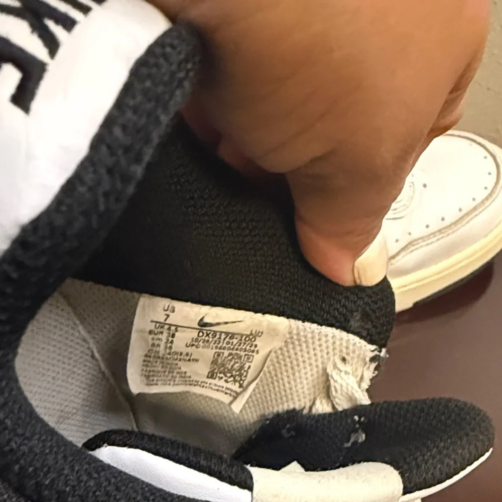 Nike Black and White Sneakers
